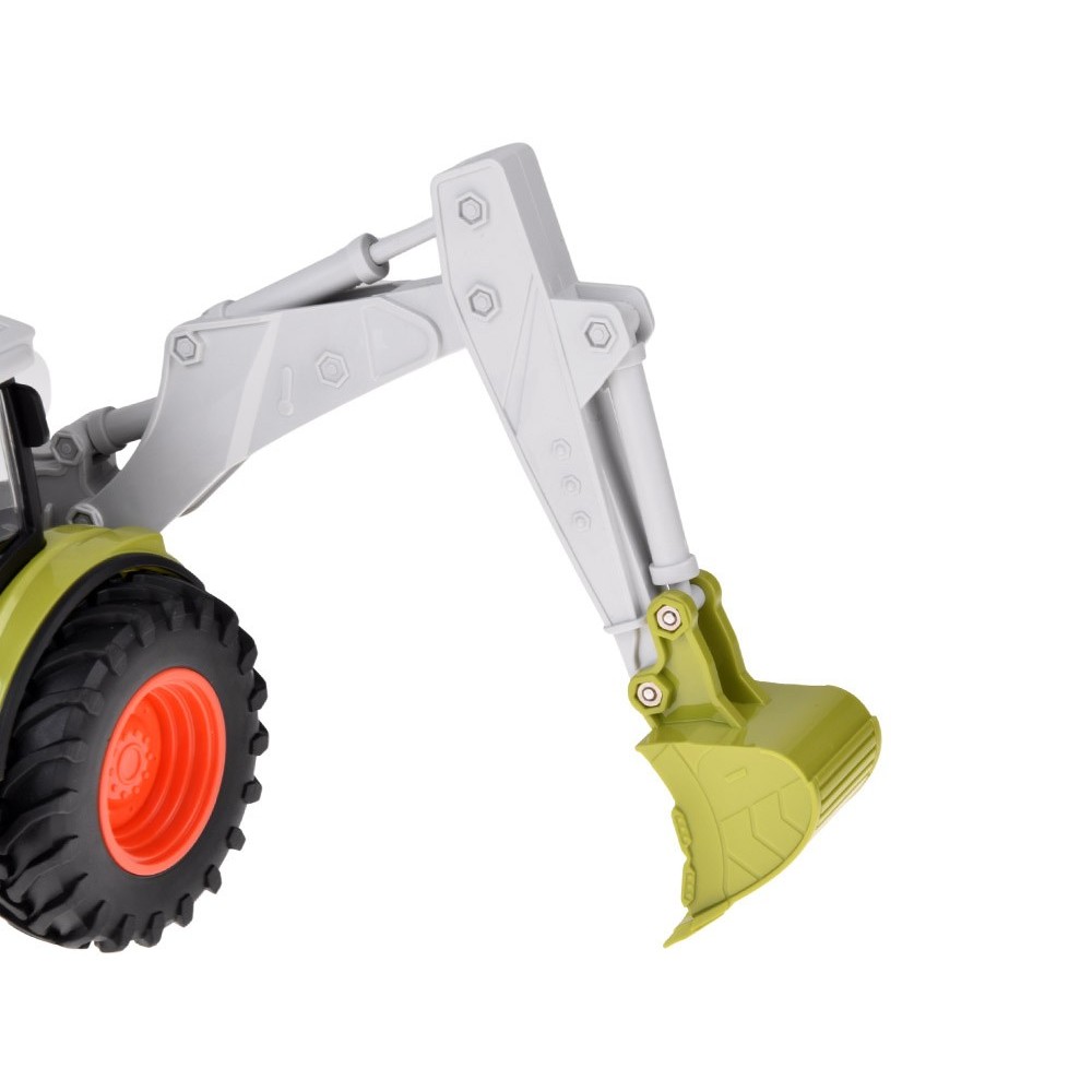 JOKO RC Traktor s bagrom a nakladačom na diaľkové ovládanie + LED svetlo
