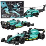 JOKO Technická stavebnica Formula F1 a Vrtulník 2v1 736ks