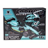 JOKO Technická stavebnica Formula F1 a Vrtulník 2v1 736ks