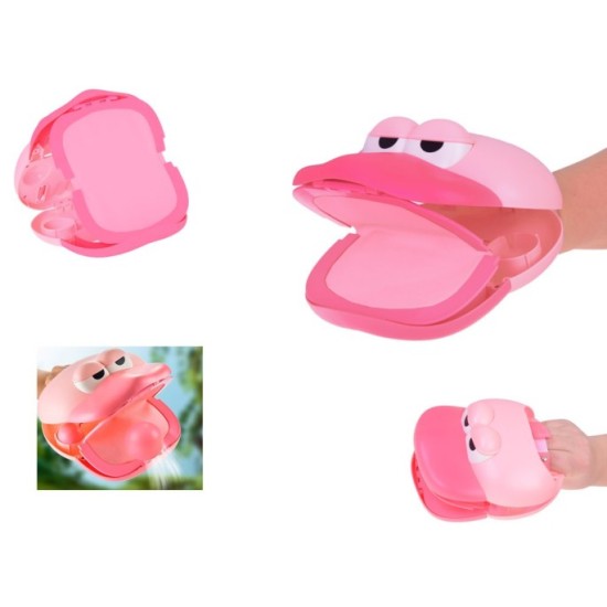 JOKO Športová hra Chyť loptu do Lapača - zobáka kačky + 4 loptičky, ružová