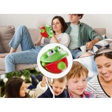 JOKO Športová hra Chyť loptu do Lapača - papule žabky + 4 loptičky, zelená