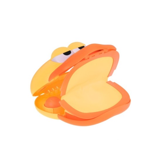 JOKO Športová hra Chyť loptu do Lapača - zobáka kačky + 4 loptičky, oranžová