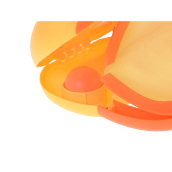 JOKO Športová hra Chyť loptu do Lapača - zobáka kačky + 4 loptičky, oranžová