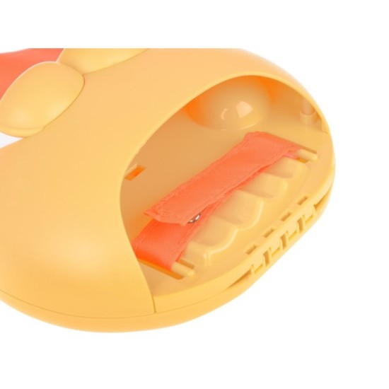 JOKO Športová hra Chyť loptu do Lapača - zobáka kačky + 4 loptičky, oranžová