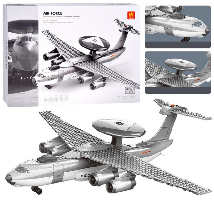 JOKO Stavebnica Lietadlo E-3 Sentry 217ks
