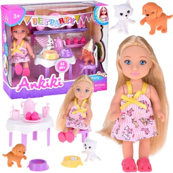 Ankiki Sada Bábika so psíkom a mačičkou na Pet Párty