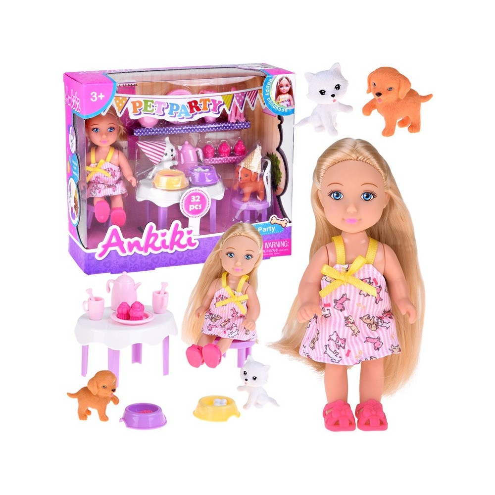 Ankiki Sada Bábika so psíkom a mačičkou na Pet Párty