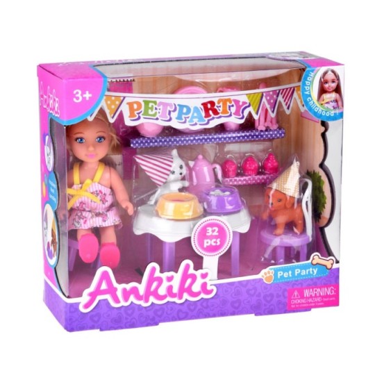 Ankiki Sada Bábika so psíkom a mačičkou na Pet Párty