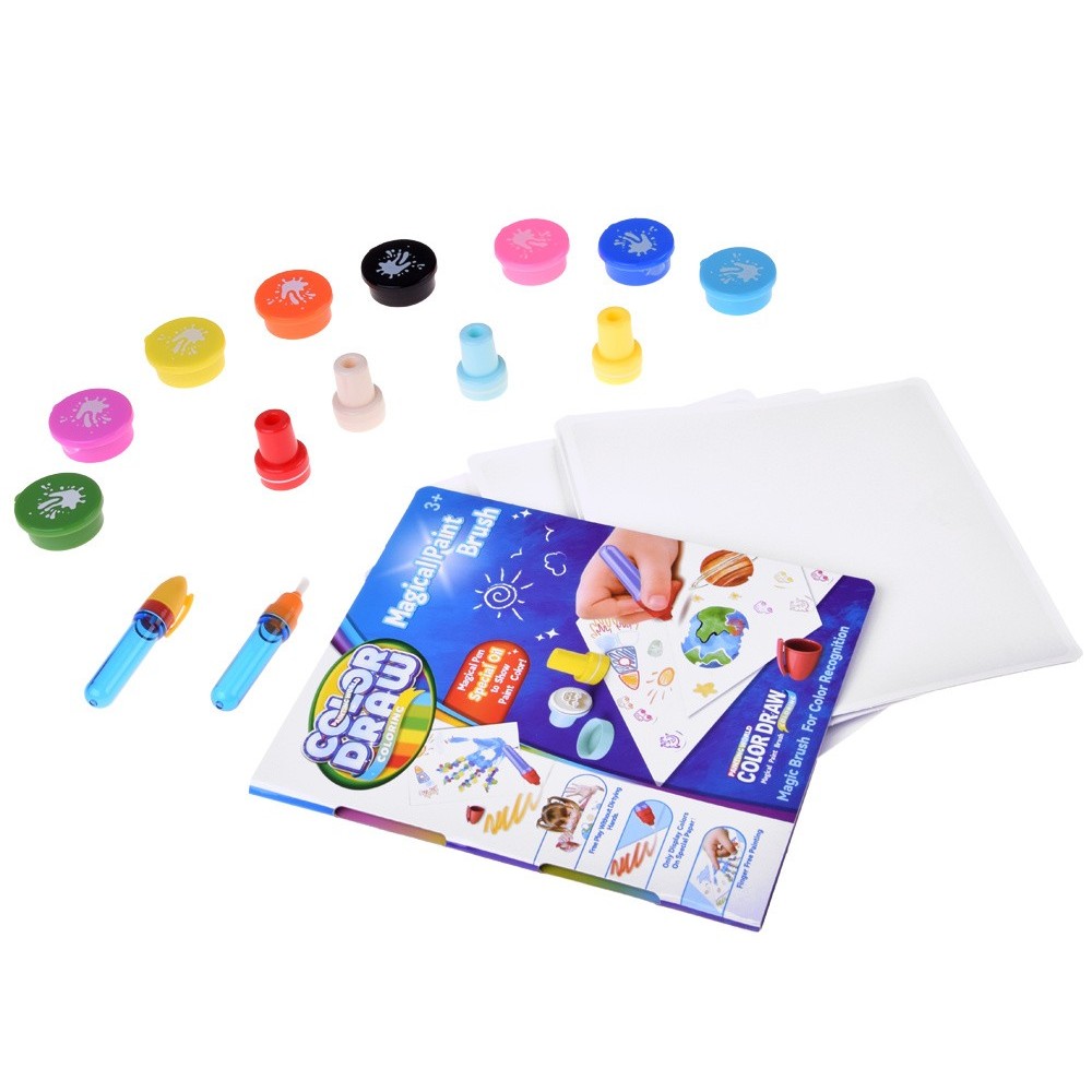 JOKO Magická Sada Na Maľovanie Vodou Color Draw s pečiatkami