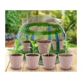 JOKO Detská Sada na pestovanie rastlín v Skleníku Little Gardener's Organic + semená 6 druhov