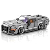 Reobrix Techická Stavebnica Pretekárske Auto GT GRAY sports 1960s, 437ks