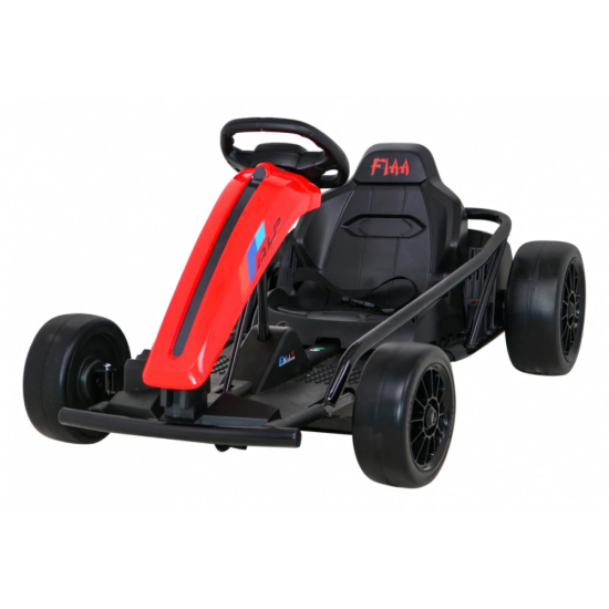 JOKO Elektrické autíčko Motokára FX1 Drift Master, nosnosť 70kg, Funkcia Drift, rýchlosť 13km/h, červená