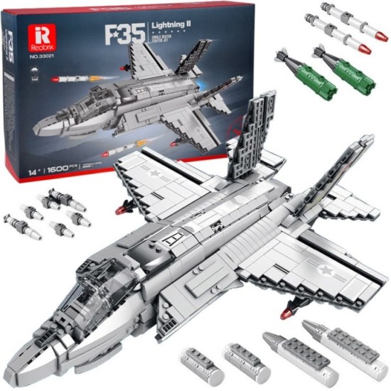 JOKO Technická Stavebnica Stíhačka F-35 Lightning II 1600ks