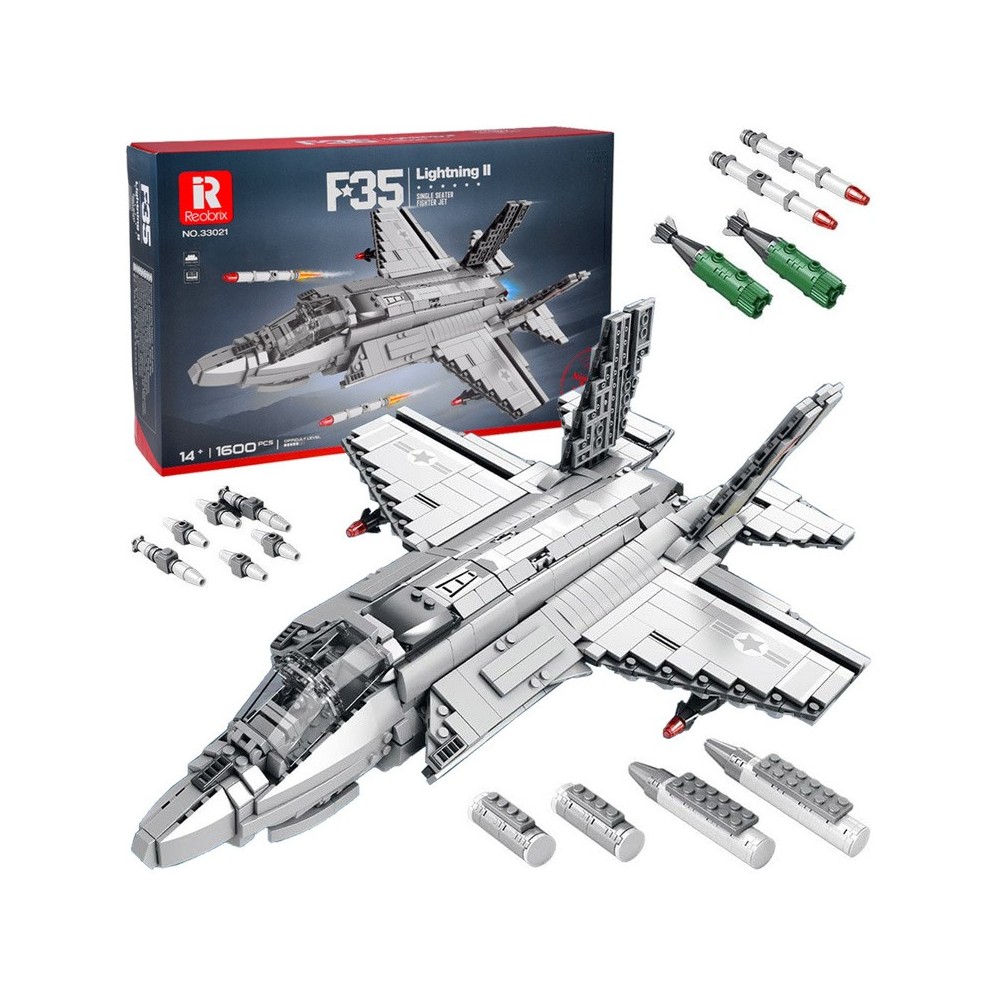JOKO Technická Stavebnica Stíhačka F-35 Lightning II 1600ks