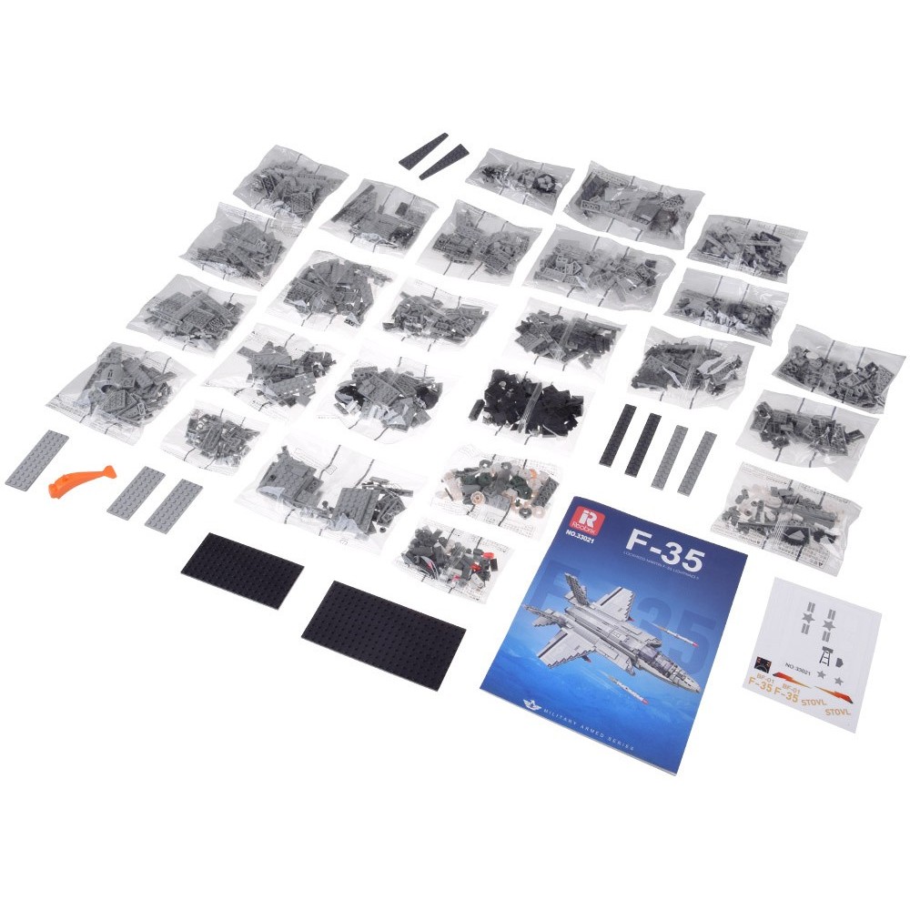 JOKO Technická Stavebnica Stíhačka F-35 Lightning II 1600ks