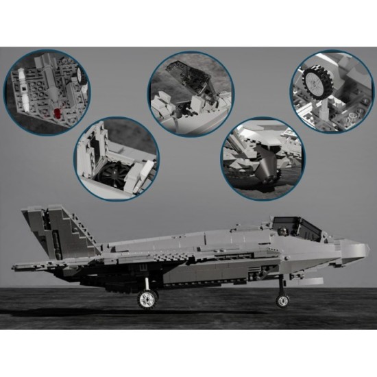 JOKO Technická Stavebnica Stíhačka F-35 Lightning II 1600ks