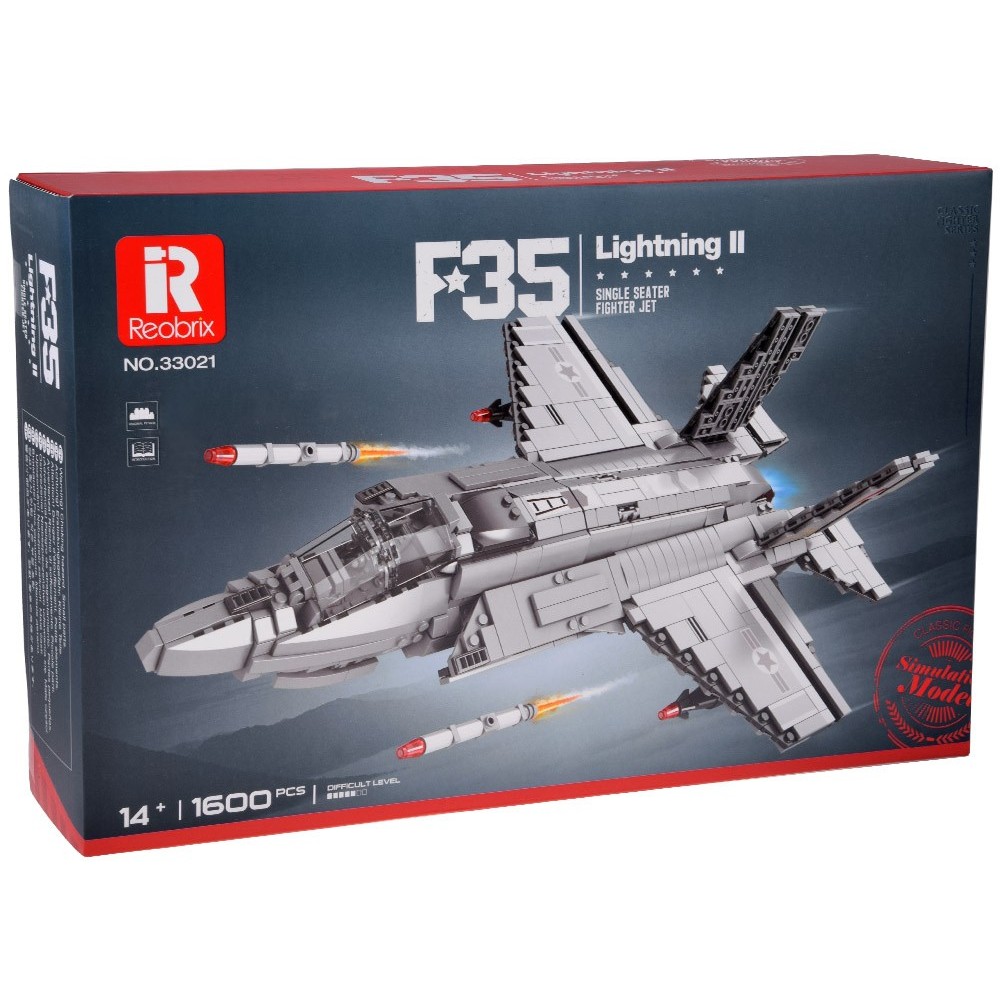 JOKO Technická Stavebnica Stíhačka F-35 Lightning II 1600ks