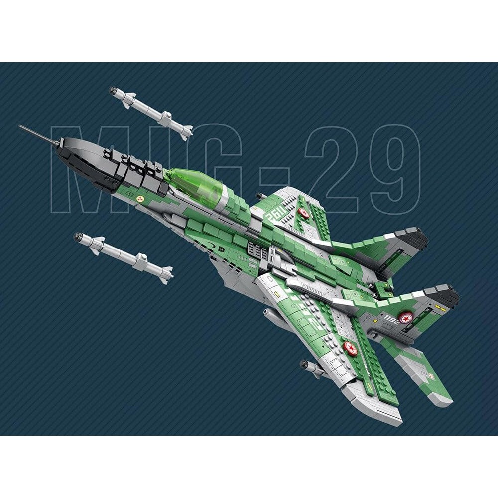 JOKO Technická Stavebnica Bojovén Lietadlo Stíhačka MIG-29 s ďalekým doletom