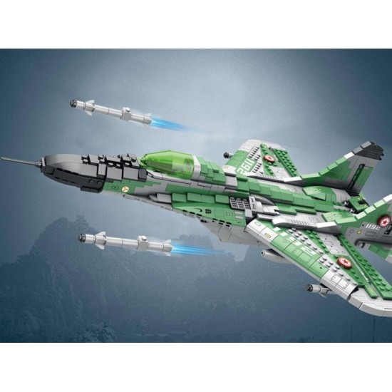 JOKO Technická Stavebnica Bojovén Lietadlo Stíhačka MIG-29 s ďalekým doletom