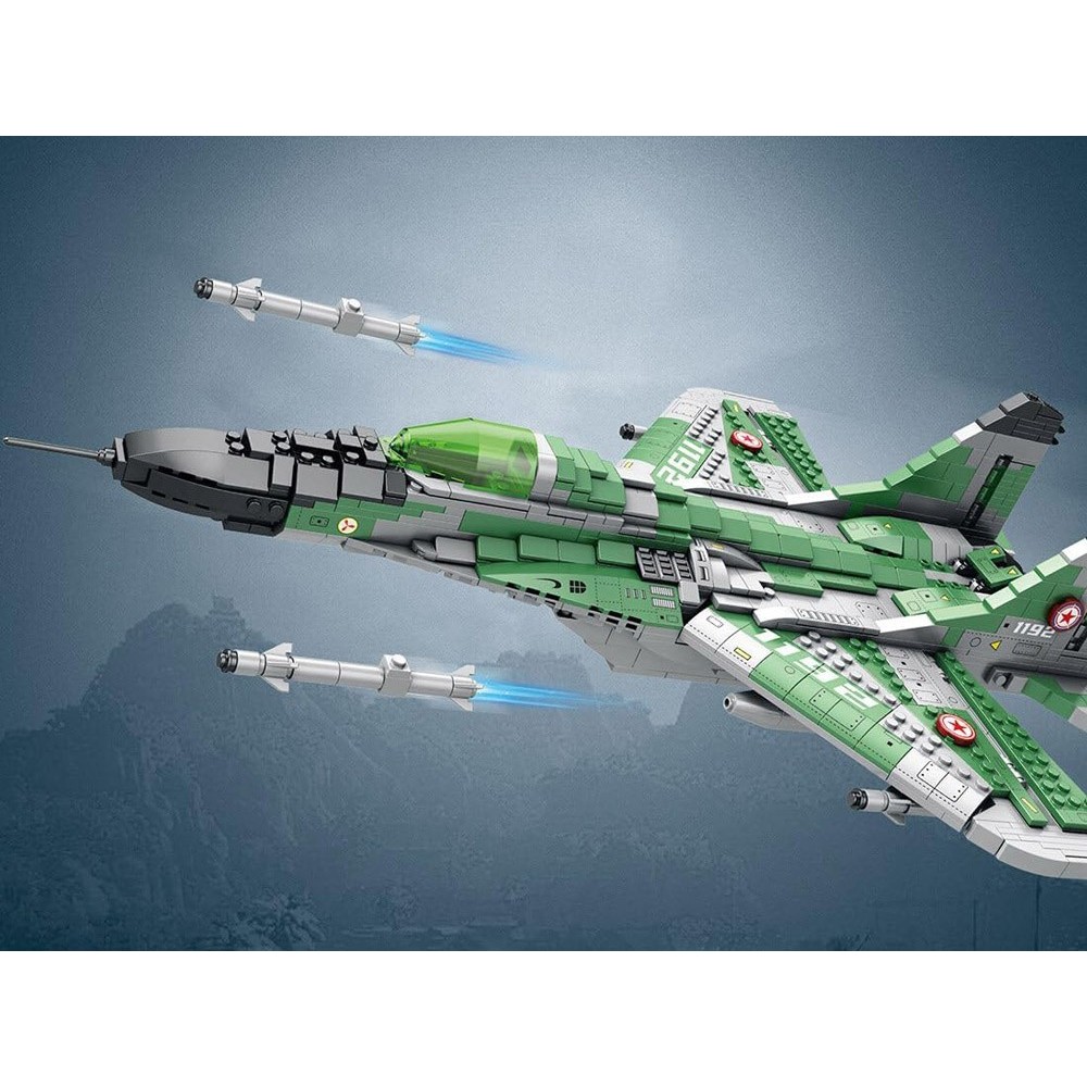 JOKO Technická Stavebnica Bojovén Lietadlo Stíhačka MIG-29 s ďalekým doletom