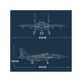 JOKO Technická Stavebnica Bojovén Lietadlo Stíhačka MIG-29 s ďalekým doletom