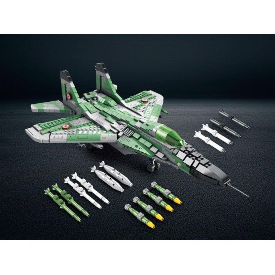JOKO Technická Stavebnica Bojovén Lietadlo Stíhačka MIG-29 s ďalekým doletom