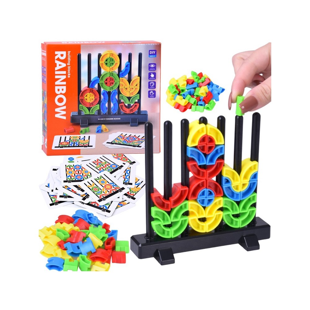 JOKO Vzdelávacia Hra Montessori Geometrické Puzzle
