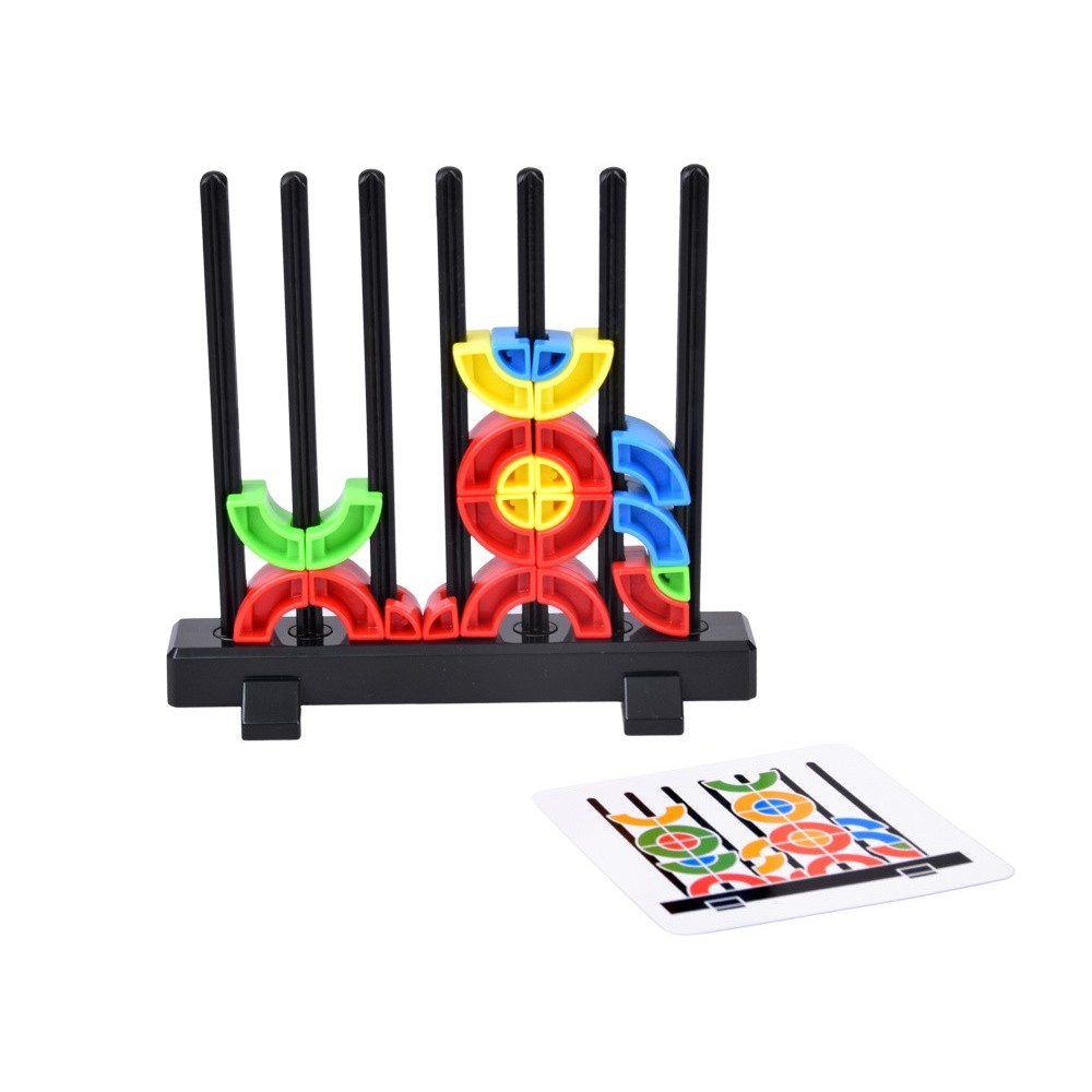 JOKO Vzdelávacia Hra Montessori Geometrické Puzzle