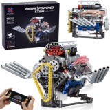 JOKO RC Technická Stavebnica Pohybujúci Motor 665ks, ovládanie pomocou Mobilnej Aplikácie