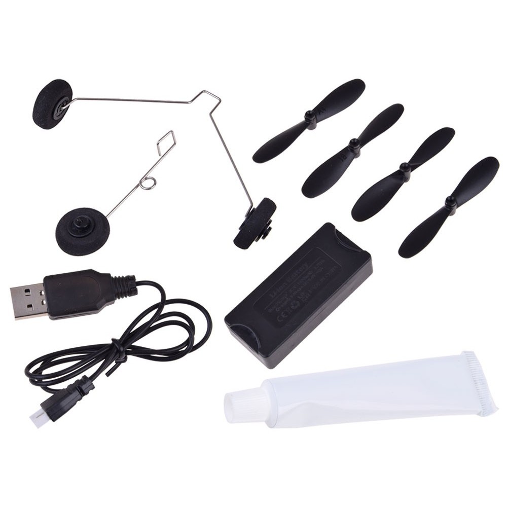 JOKO RC Lietadlo Sky Show s Dvojitým Motorom, LED svetlom a USB nabíjaním, modré