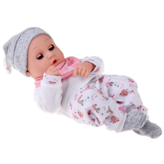 JOKO Bábika Bobas 32cm + sada na kŕmenie