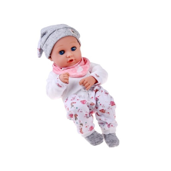 JOKO Bábika Bobas 32cm + sada na kŕmenie