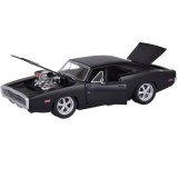JOKO RC Auto Dodge Charger R/T 1970 na diaľkové ovládanie 33cm so svetlom a zvukom, otváracie dvere, kapota, kufor, matná čierne