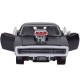 JOKO RC Auto Dodge Charger R/T 1970 na diaľkové ovládanie 33cm so svetlom a zvukom, otváracie dvere, kapota, kufor, matná čierne