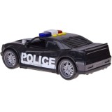 JOKO Policajné Auto so svetlom a zvukom na batérie, čierne