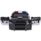 JOKO Policajné Auto so svetlom a zvukom na batérie, čierne