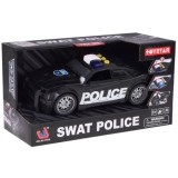 JOKO Policajné Auto so svetlom a zvukom na batérie, čierne