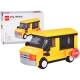 JOKO Sada Technická stavebnica 8v1 Električka, Autobus, Miešač betónu, Sanitka, Obytné auto, Traktor, Hasičské auto, Školský aut