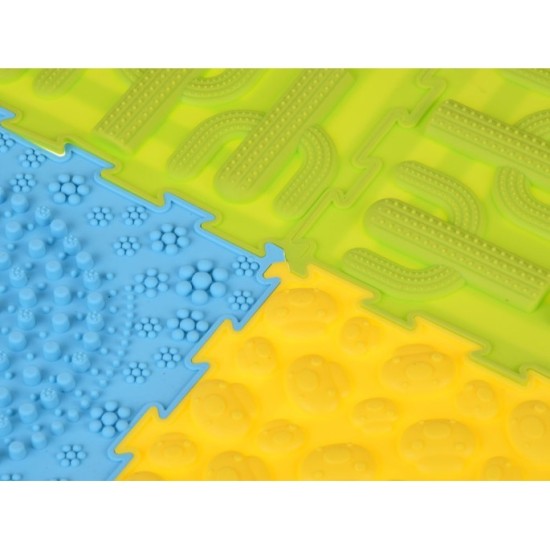 JOKO Sada Senzorické Penové PUZZLE 8ks, puzzle podložka