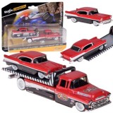 Maisto Kovový set 1:64 - odťahové vozidlo CHEVROLET Flatbed 1957 a CHEVROLET Bel Air