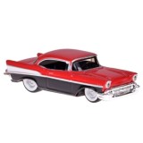 Maisto Kovový set 1:64 - odťahové vozidlo CHEVROLET Flatbed 1957 a CHEVROLET Bel Air