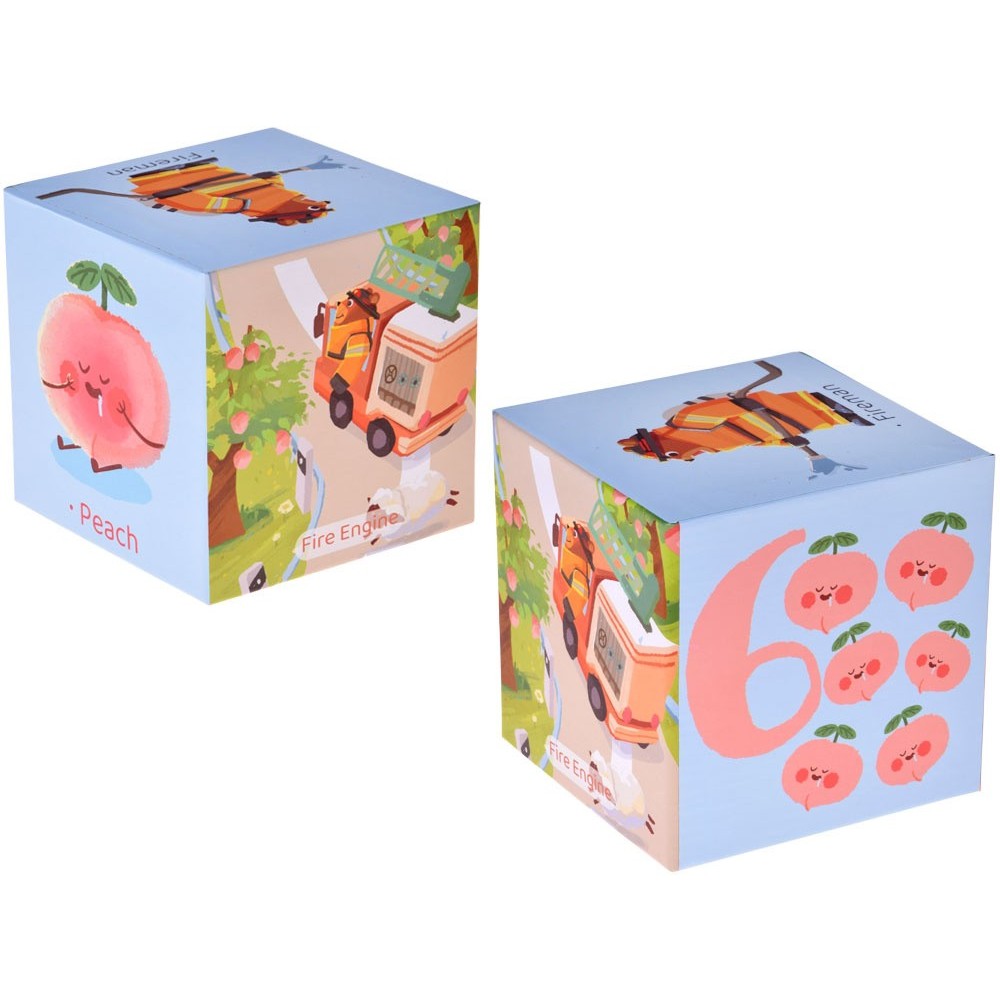 JOKO Vzdelávacie Puzzle Kocky pre deti