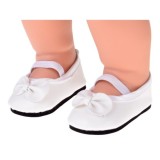 JOKO Bábika 38cm s dlhými hnedými vlasmi + hrebeň