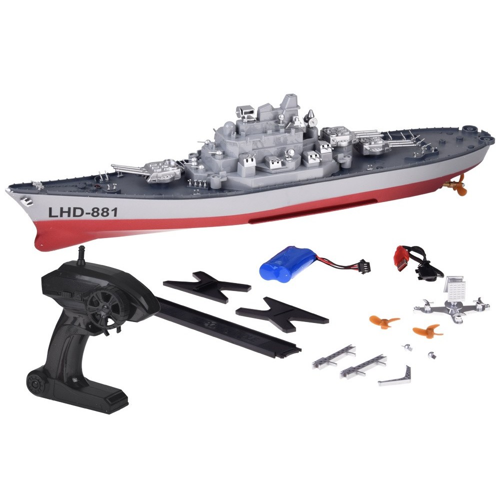 JOKO RC Bojová Loď LHD-881 1:390 na diaľkové ovládanie