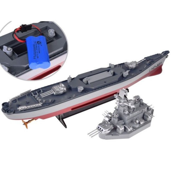 JOKO RC Bojová Loď LHD-881 1:390 na diaľkové ovládanie