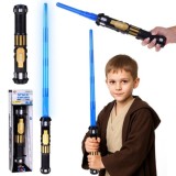 JOKO Vyskakovací Svetelný Meč Star Wars so svetlom a zvukom, modrý
