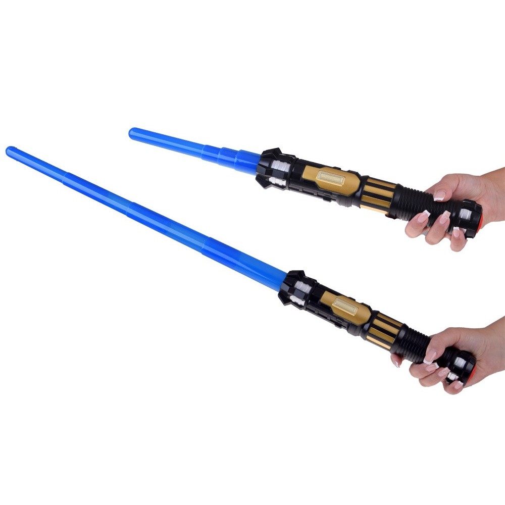 JOKO Vyskakovací Svetelný Meč Star Wars so svetlom a zvukom, modrý