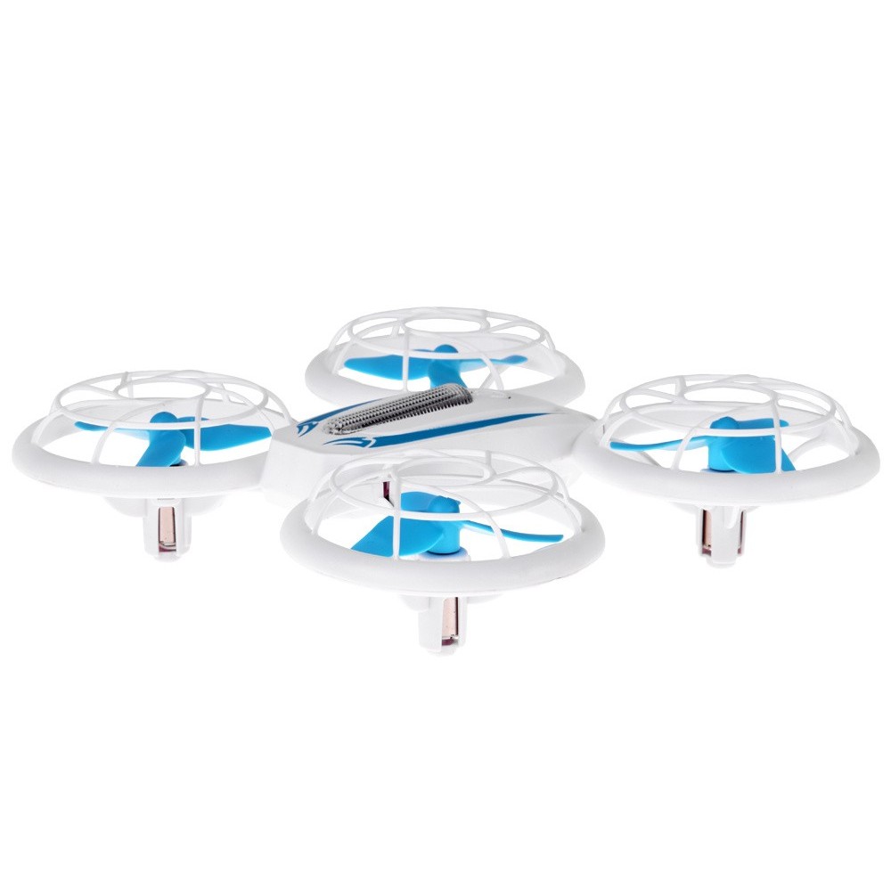 JOKO RC Dron, Akrobatická Kvadrokoptéra s LED svetlom na diaľkové ovládanie, biely