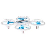 JOKO RC Dron, Akrobatická Kvadrokoptéra s LED svetlom na diaľkové ovládanie, biely