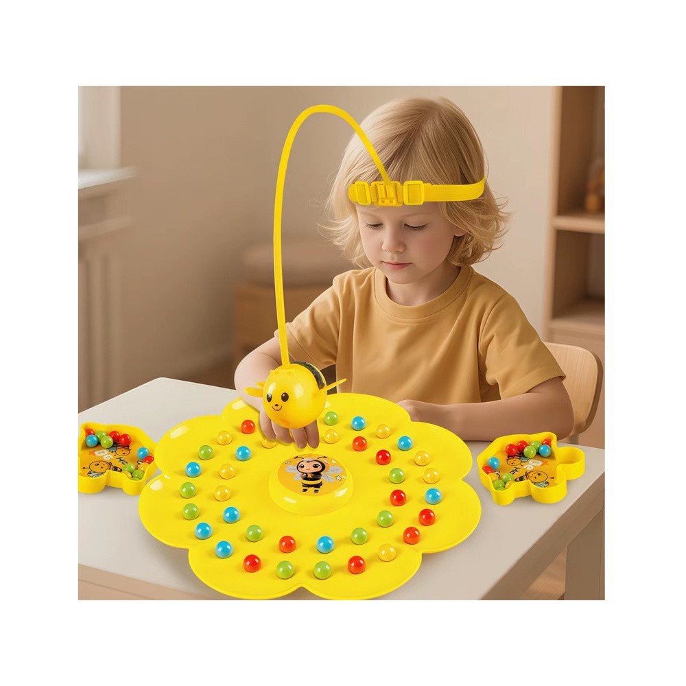 JOKO Spoločenská Hra Magnetická Včielka Chytá Guličky
